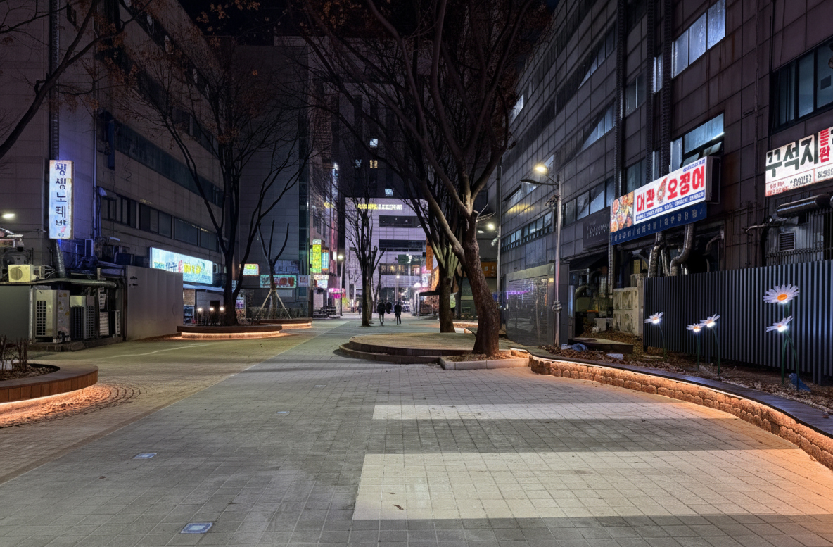 경관사업을 통한 공공공간 개선 및 지역 상권 활성화 기대